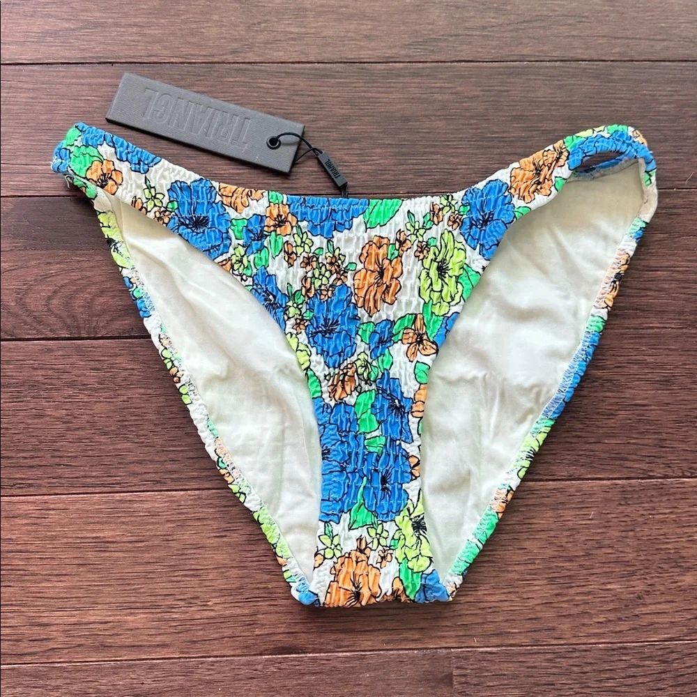 TRIANGL BOTTOM ONLY INESA AZURE FLORAL NORMAL CUT NEW WITH TAG